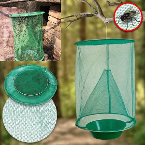 Herbruikbare hangende vliegenval voor tuin, terras en balkon | INSECTA