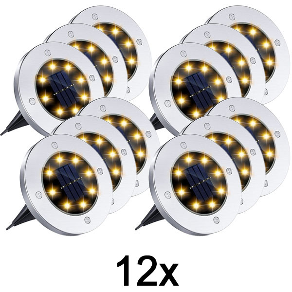 4x Zonnevloerlampen voor buitengebruik (3 stuks) | LUMIGARD