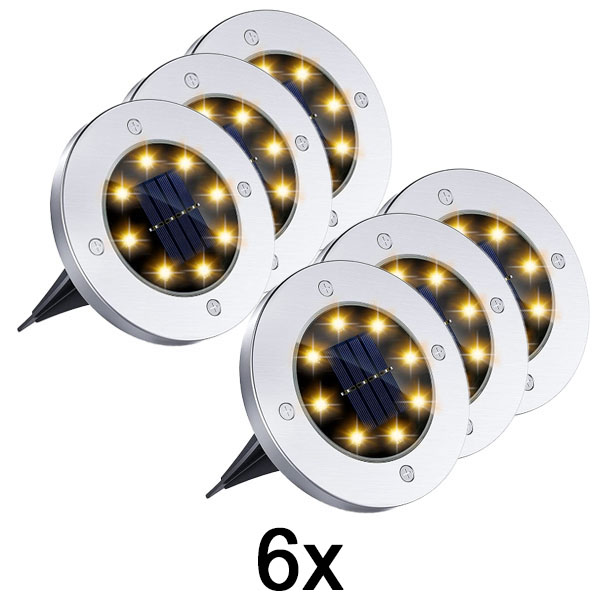 2x Zonnevloerlampen voor buitengebruik (3 stuks) | LUMIGARD