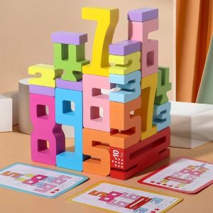 Montessori Houten Nummerblokken (20 stuks) | NUMBLOCK