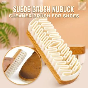 Rubberen Suède & Nubuck Borstel - Statische Lift, Geen Krassen | RUBSHOE